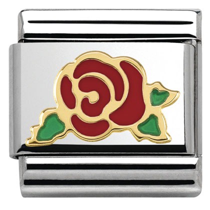 Przejdź do produktu Nomination Element Link 18K Czerwona róża Gold