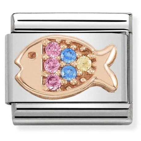 Przejdź do produktu Nomination Element 9K Ryba z cyrkoniami Rose Gold