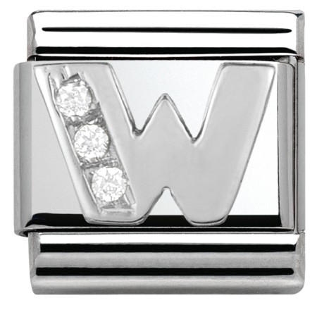 Nomination Literka "W" z cyrkoniami