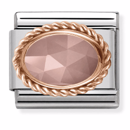 Przejdź do produktu Nomination Element 9K Morelowy Chalcedon Rose Gold