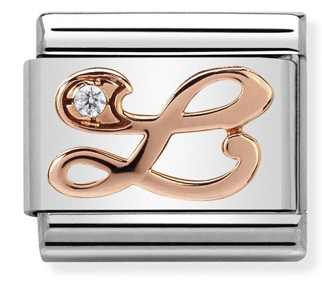 Przejdź do produktu Nomination Element 9K Litera 'L' Rose Gold