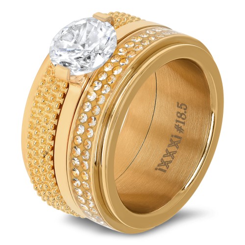 Przejdź do produktu Pierścionek iXXXi 57