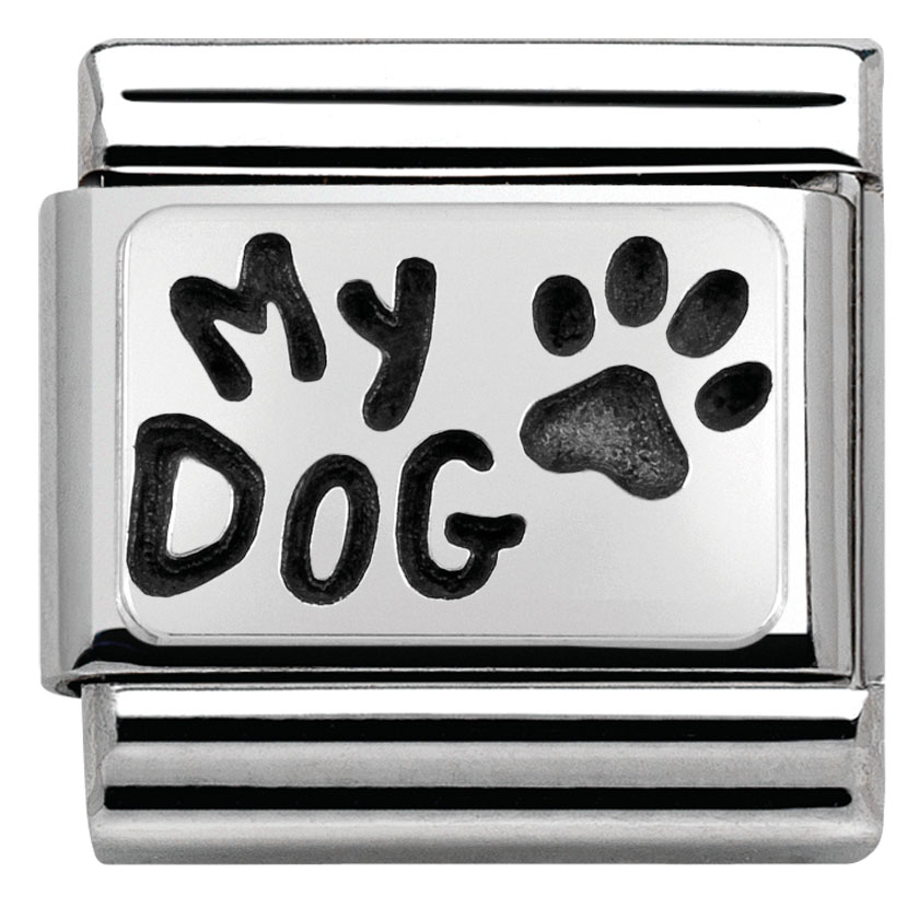 Napis "My dog" Silver